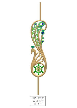 Brass Baluster – BB5